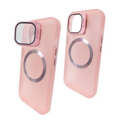 Capa de Proteção de Fusão de Silicone para Apple iPhone 15 Pro Max Rosa